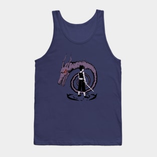 Dragon of the Darkness Flame Tank Top